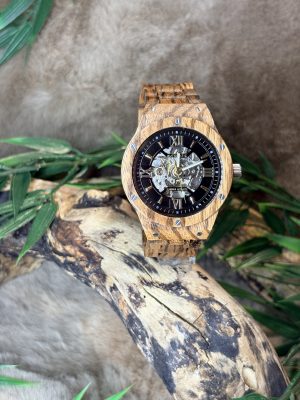 Montre en bois – modèle Cèdre