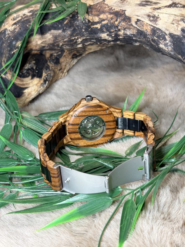 Montre en bois – modèle Chrono