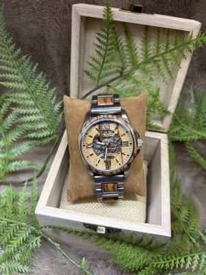 Montre en bois – modèle Equinoxe