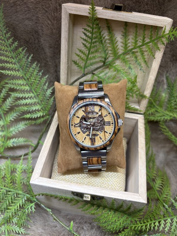 Montre en bois – modèle Equinoxe
