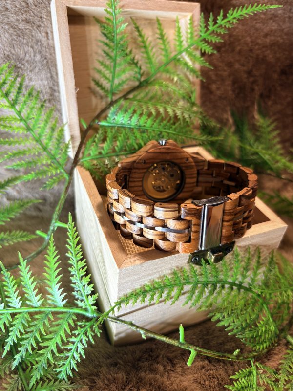 Montre en bois – modèle Pulse