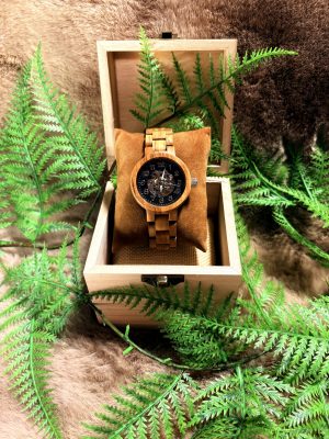 Montre en bois – modèle Sequoia