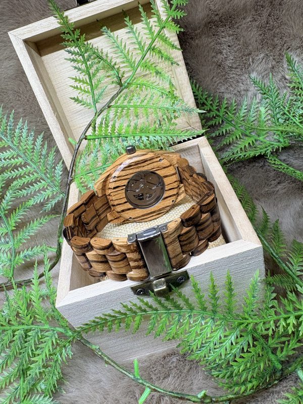 Montre en bois – modèle Atlas