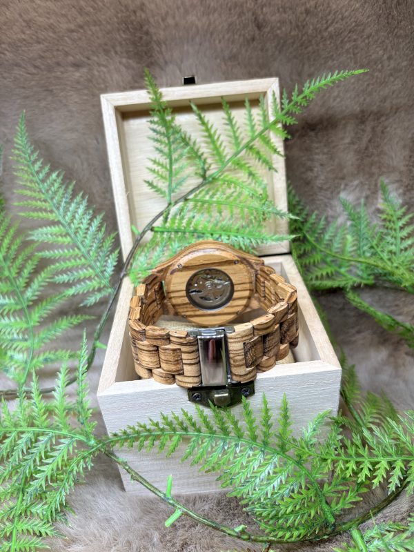 Montre en bois – modèle Horizon