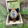 Montre en bois – modèle Horizon