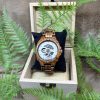 Montre en bois – modèle Helix