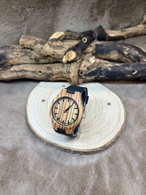 Montre Bois et Cuir – Marquis II