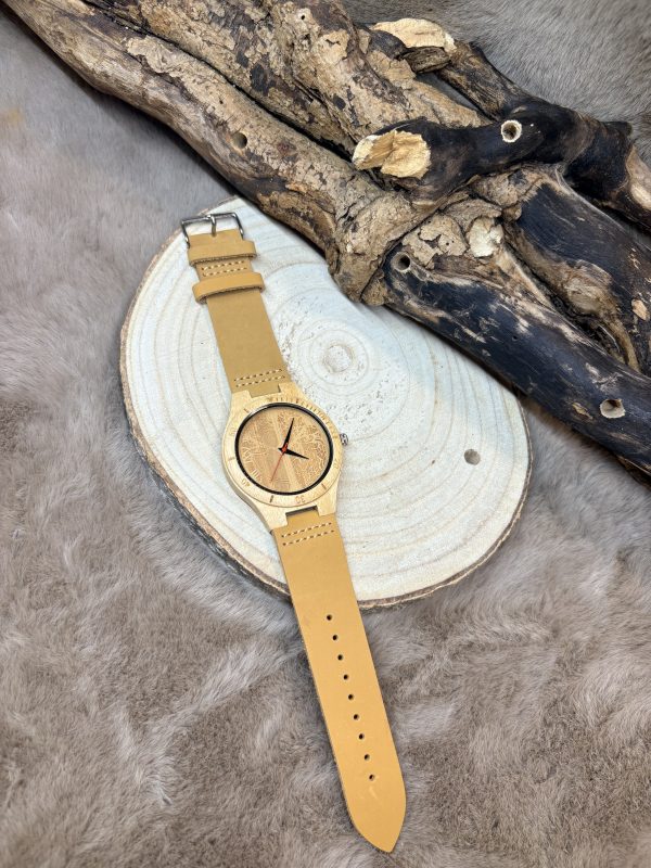 Montre Bois et Cuir – Natura II