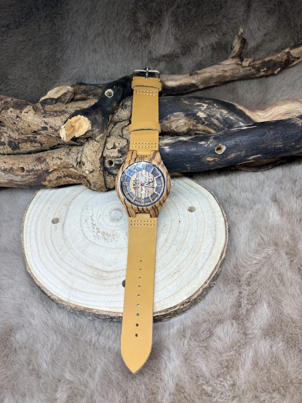 Montre Bois et Cuir – Héritage II