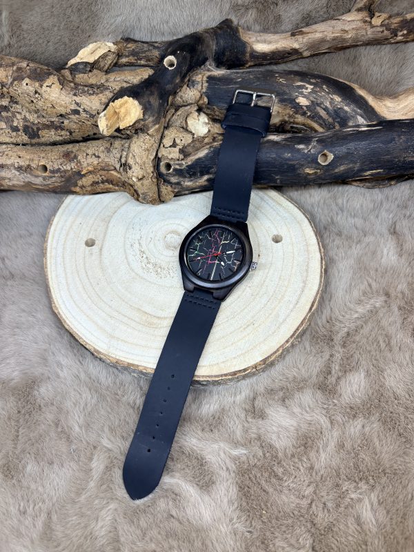 Montre Bois et Cuir – Terra II