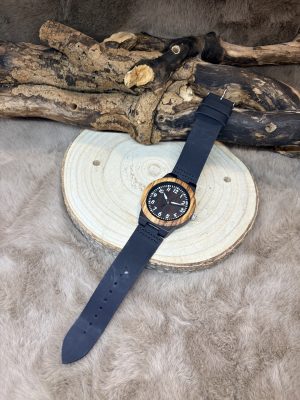 Montre Bois et Cuir – Marquis III