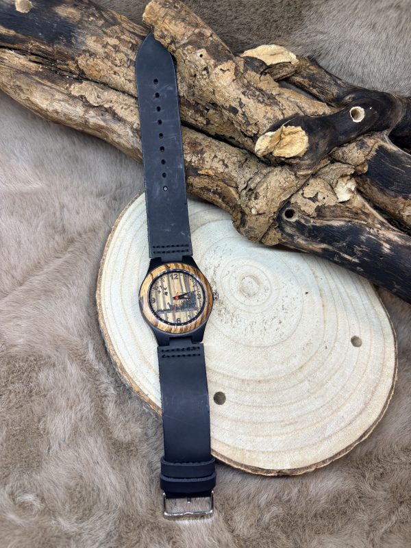 Montre Bois et Cuir – Natura III