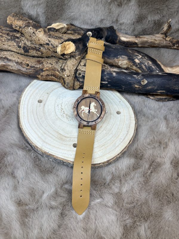 Montre Bois et Cuir – Marquis IV